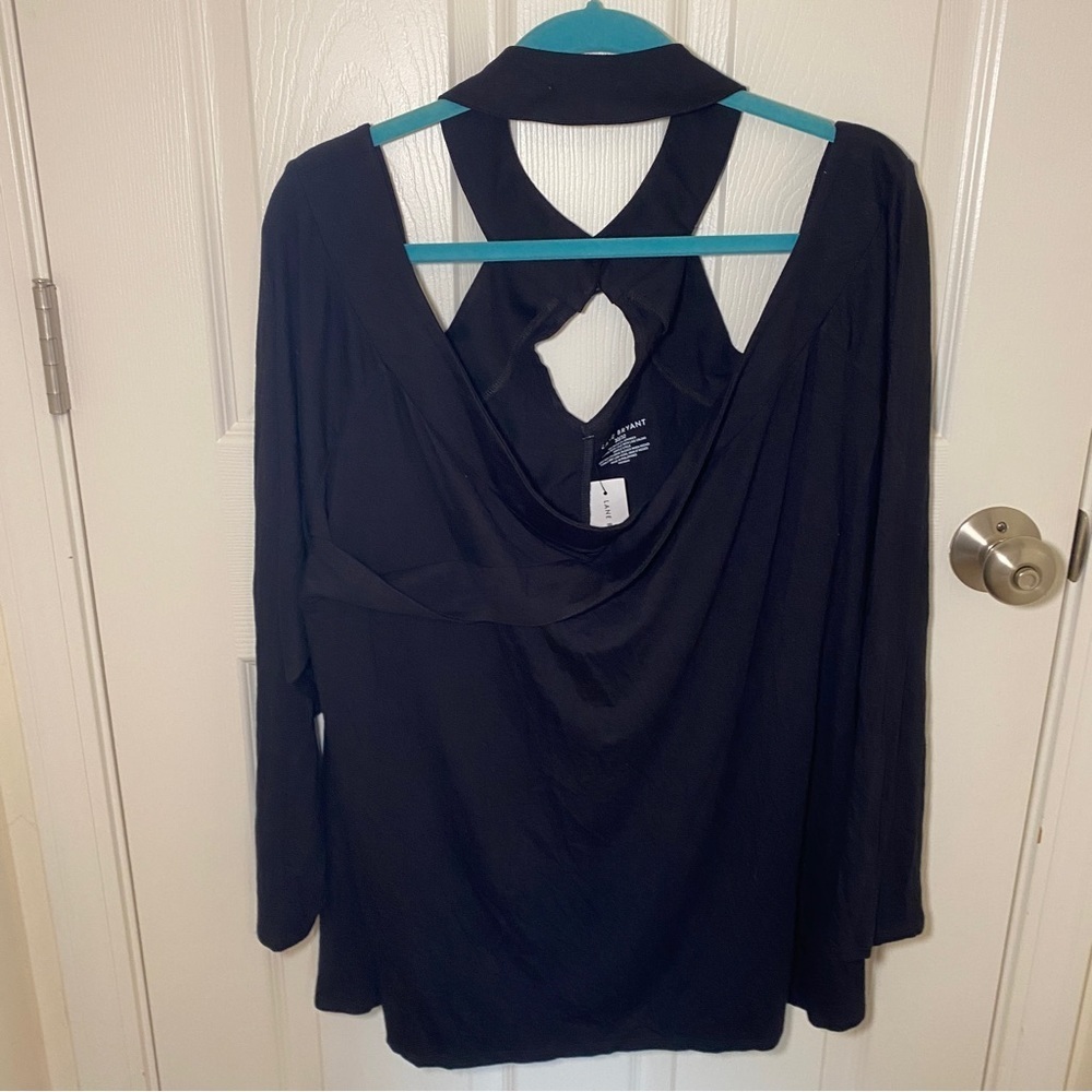 NWT black top from Lane Bryant